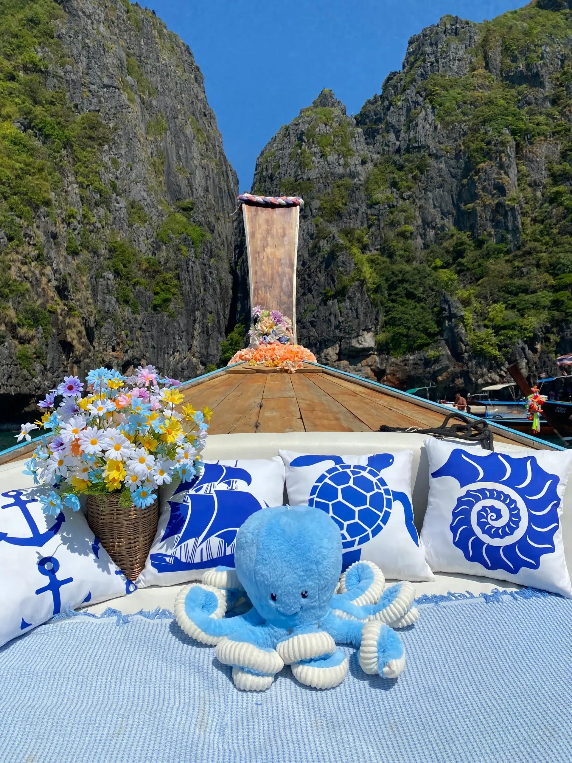 Private longtail boat in Koh Phi Phi